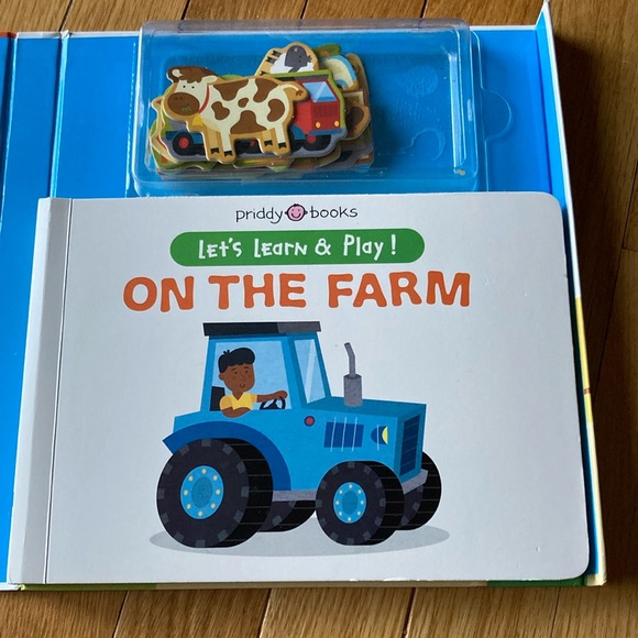 ON THE FARM BOOK & PUZZLES & PUZZLE MATCHING SETS - Picture 9 of 16